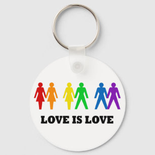 Love is Love Keychain