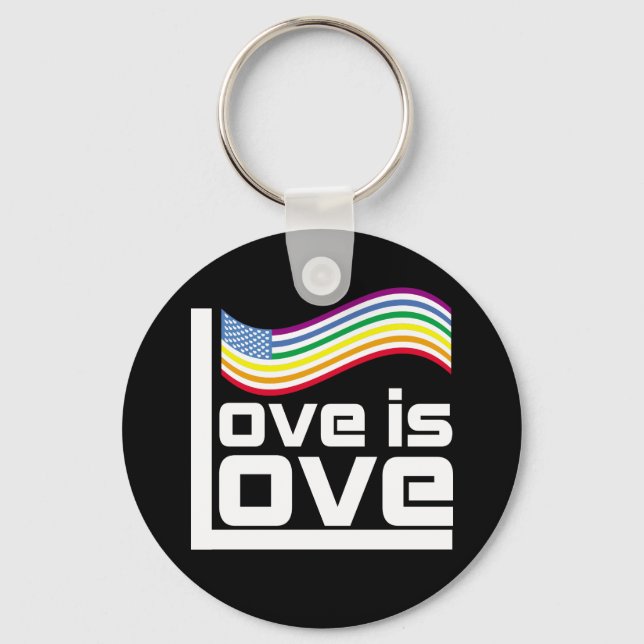 Love is love keychain (Front)