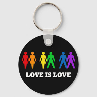 Love is Love Keychain