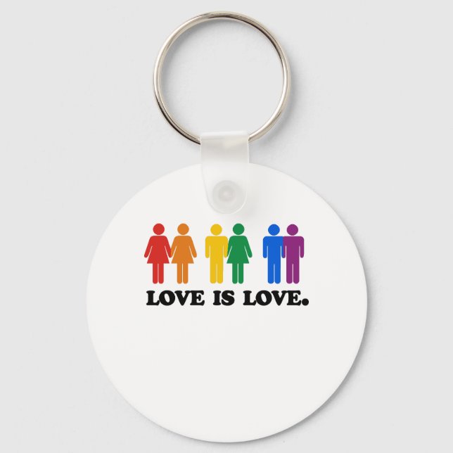 Love is Love Keychain (Front)