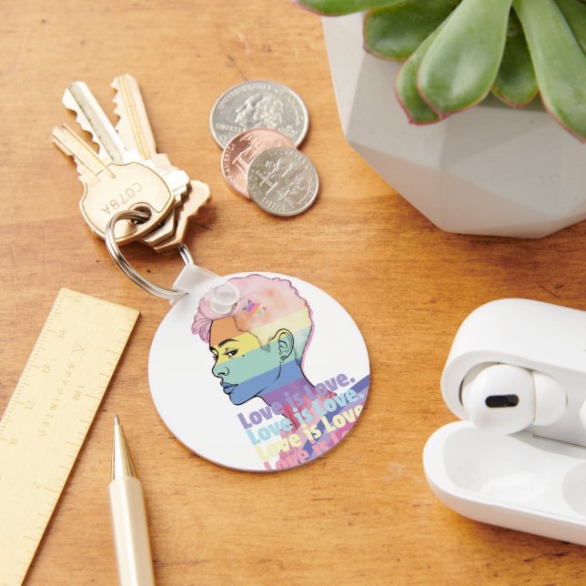 Love is Love Keychain (Desk)