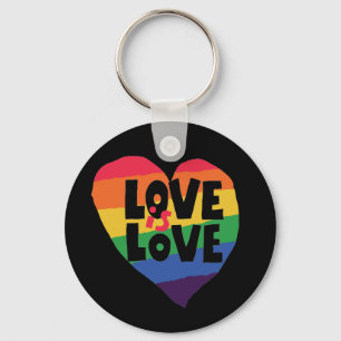 Love is Love Keychain