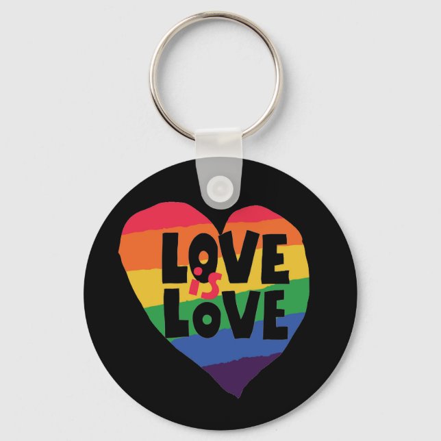 Love is Love Keychain (Front)