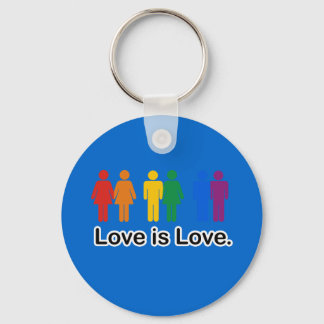 Love is Love. Keychain