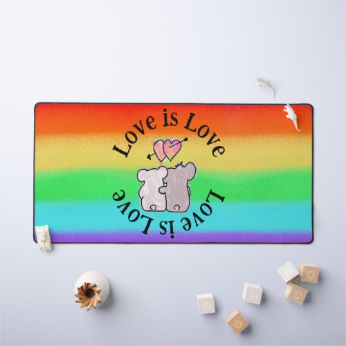 Love is Love Koala Desk Mat