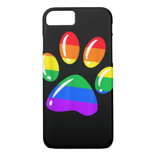 Love Is Love LGBT Gay Pride Month Pug Dog Lover LG iPhone 87 Case