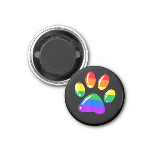 Love Is Love LGBT Gay Pride Month Pug Dog Lover LG Magnet