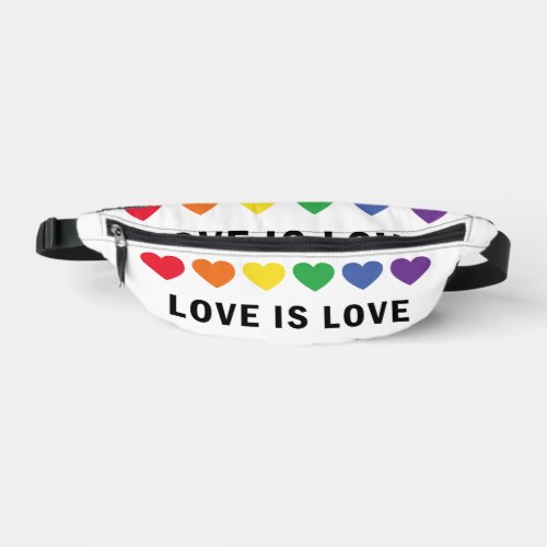 Love is Love LGBTQ Pride  Fanny Pack