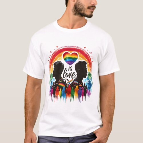 Love is Love LGBTQ T_Shirt