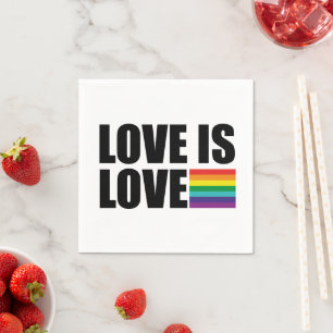 Love is Love Napkins