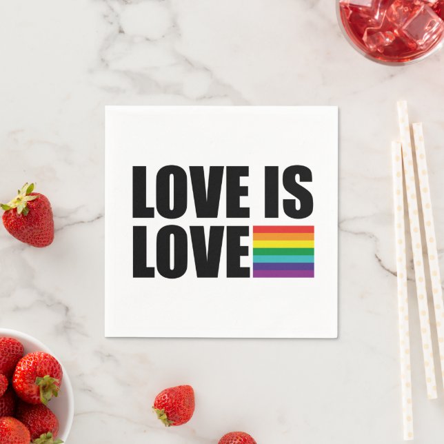 Love is Love Napkins (Insitu)