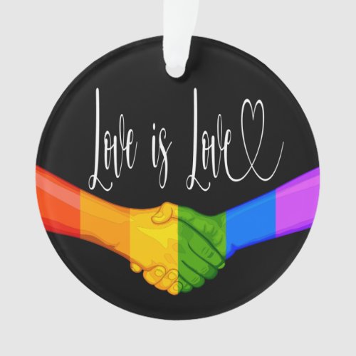  Love is Love  Ornament