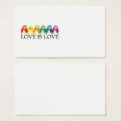 Love Is Love: Penguins (Front & Back)