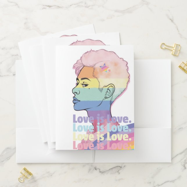Love is Love Pocket Folder (In Situ)