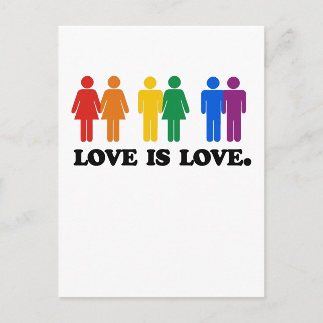 Love is Love Postcard (Front)