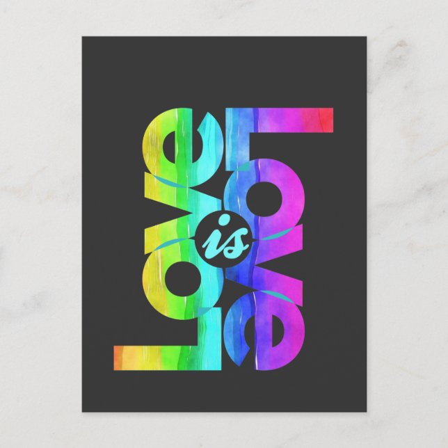 Love is Love Postcard (Front)