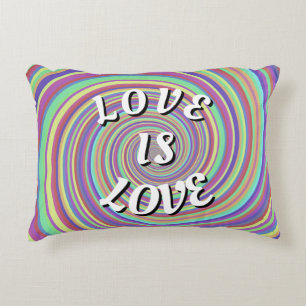 Love Is Love Pride Accent Pillow