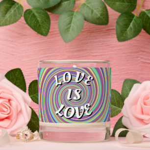 Love Is Love Pride   Air Freshener Scented Candle