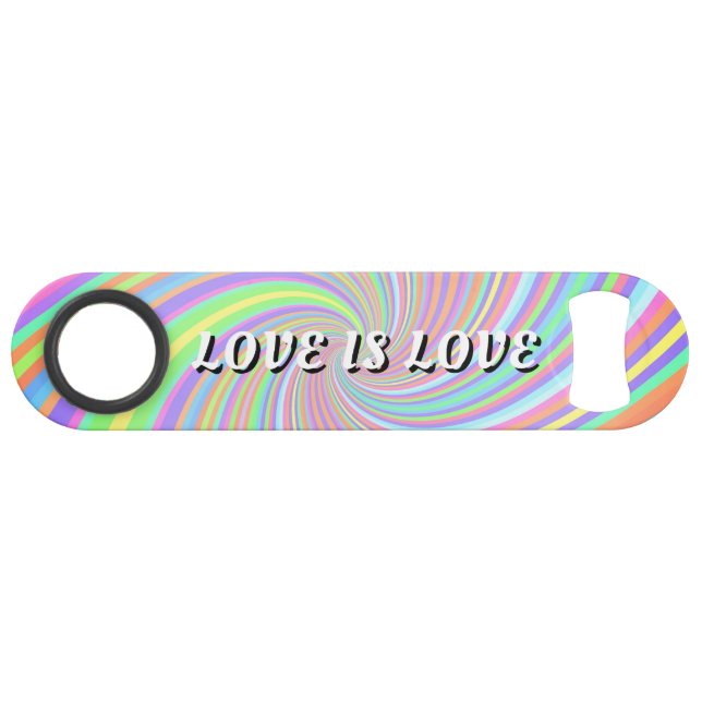 Love Is Love Pride  Bar Key (Front (Horizontal))