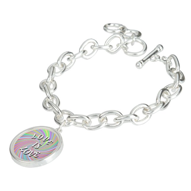 Love Is Love Pride Bracelet (Side)