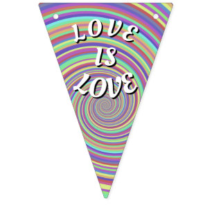 Love Is Love Pride Bunting Flags