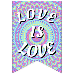 Love Is Love Pride Bunting Flags