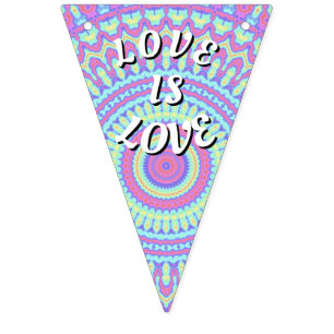 Love Is Love Pride Bunting Flags