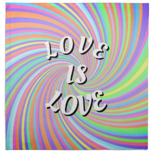 Love Is Love Pride Cloth Napkin