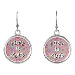 Love Is Love Pride Earrings