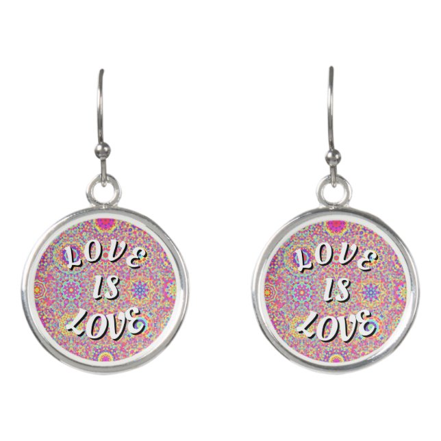 Love Is Love Pride Earrings (Front)