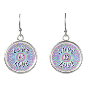 Love Is Love Pride Earrings