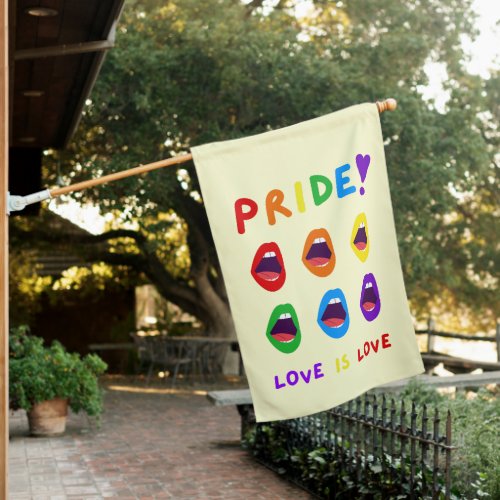 Love is Love. Pride  Flag