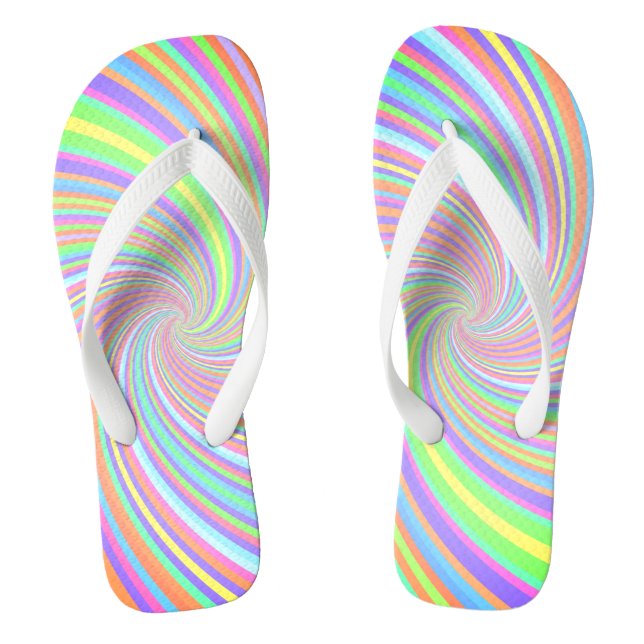 Love Is Love Pride Flip Flops (Footbed)