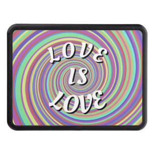 Love Is Love Pride Hitch Cover