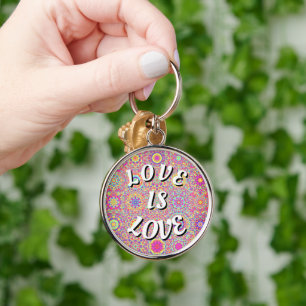 Love Is Love Pride Keychain
