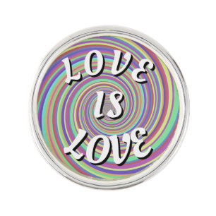 Love Is Love Pride Lapel Pin