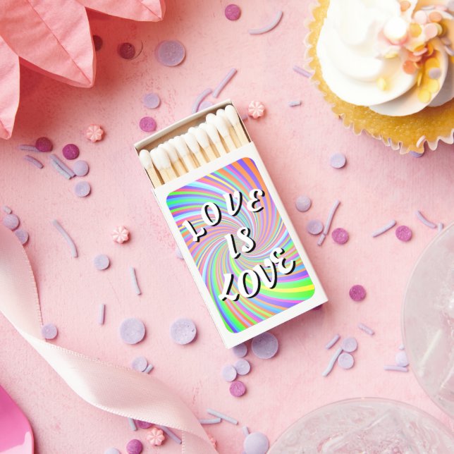 Love Is Love Pride Matchboxes (Insitu)