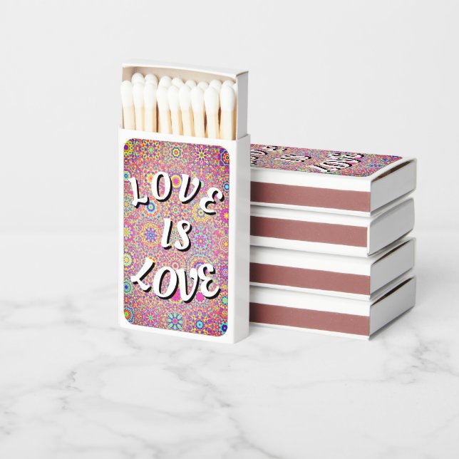 Love Is Love Pride Matchboxes (Stacked)