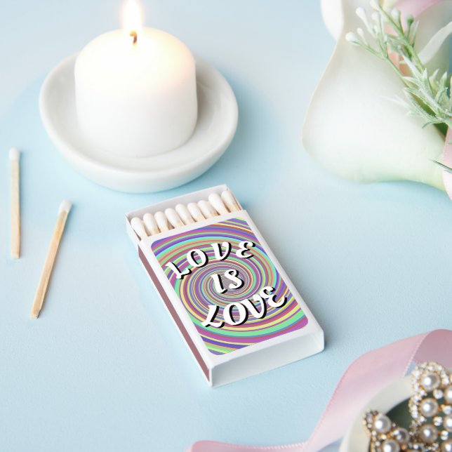 Love Is Love Pride Matchboxes (Insitu)