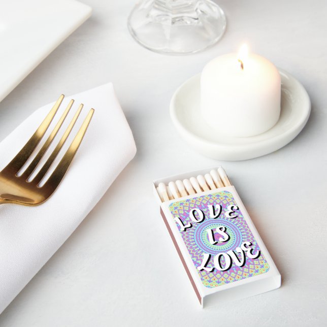 Love Is Love Pride Matchboxes (Insitu)