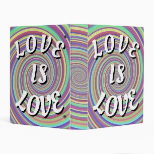 Love Is Love Pride Mini Binder