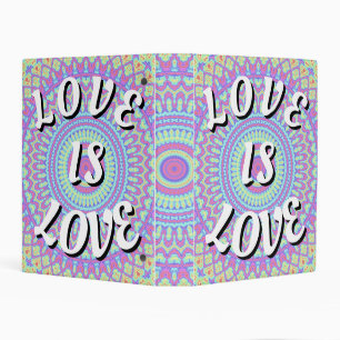 Love Is Love Pride Mini Binder