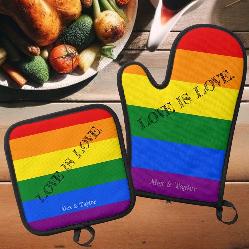 Oven Mitt & Pot Holder Set