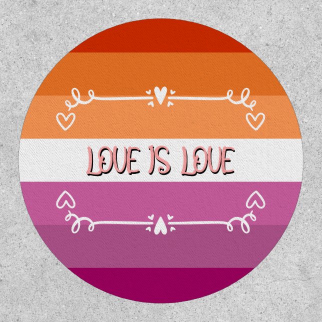 Love is Love Pride Month Patch (Front)