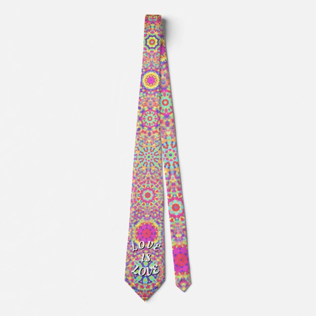Love Is Love Pride Neck Tie (Front)