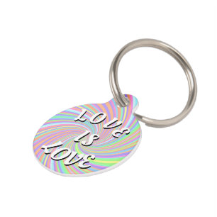 Love Is Love Pride Pet ID Tag