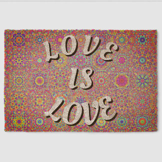 Love Is Love Pride Phone Ring Stand Fiber Doormat