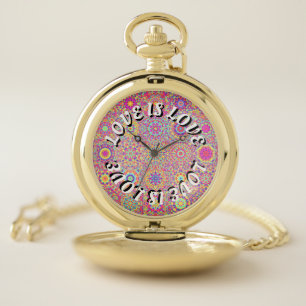 Love Is Love Pride Pocket Watch