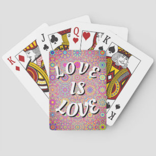 Love Is Love Pride Poker Cards