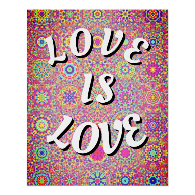 Love Is Love Pride    Poster (Front)